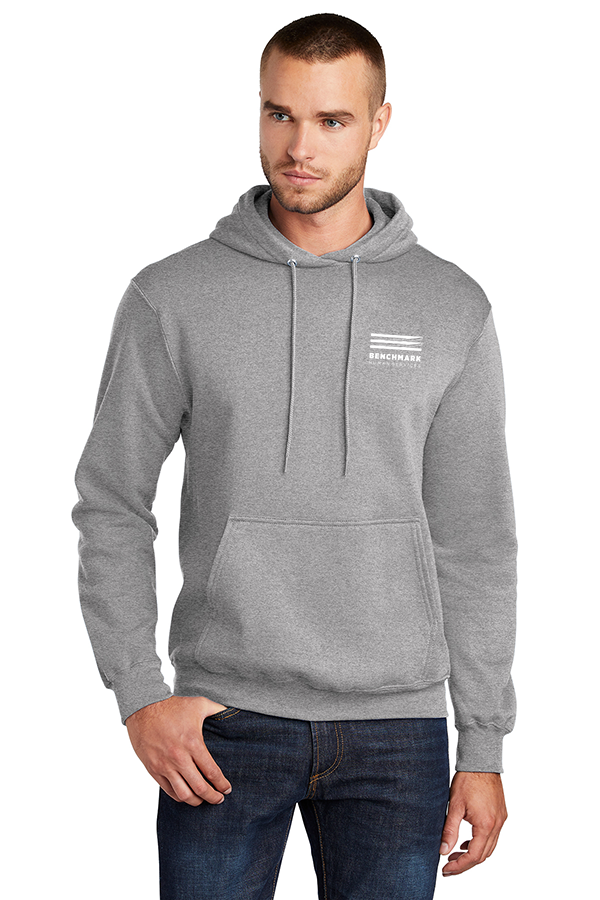 Port & Company - Core Fleece Pullover Hooded Sweatshirt. - Benchmark