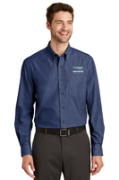 Unisex - Port Authority Crosshatch Easy Care Shirt